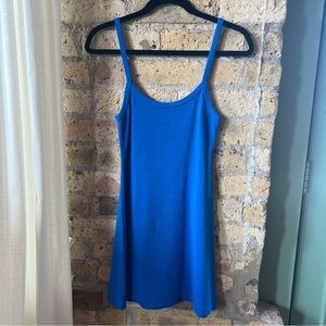 Los Angeles apparel blue mini dress new